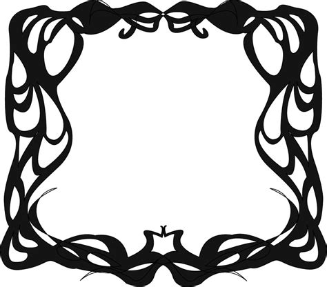 Art Nouveau Border - Cliparts.co See more ideas about border design, design, stencil designs.