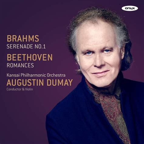 brahms serenade no 1 beethoven romances international classical music management