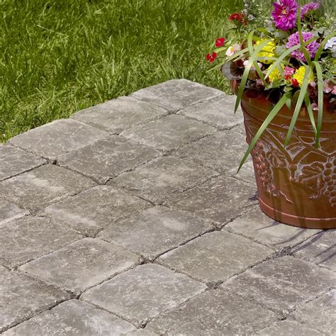 Oldcastle Charcoal Paver Common 7 In X 9 In Actual 7 In X 88 In