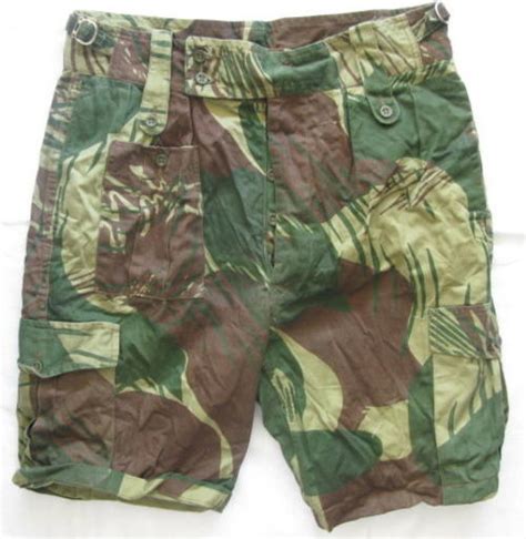 Uniforms Rhodesian Camo Shorts Original Size 33 Good Condition