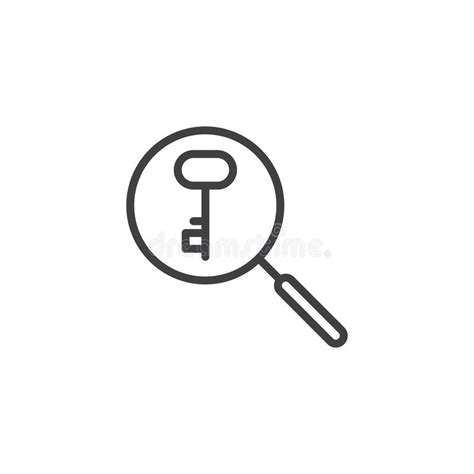 A vanilla javascript plugin that allows you to outline dom elements like web inspectors. Keyword Search Outline Icon Stock Vector - Illustration of outline, logo: 134985409