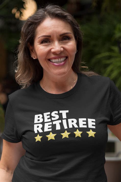 Best Retiree T Shirt 5 Star Retirement Ts For Women Retirement