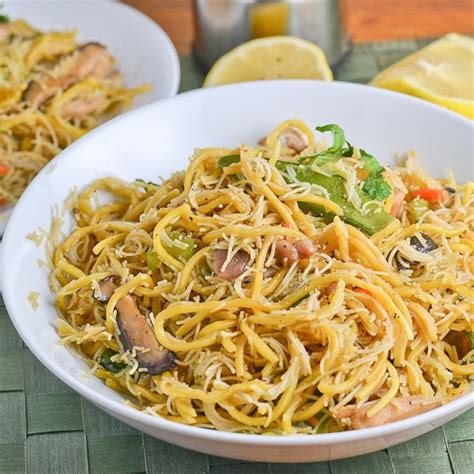 Pancit Canton And Bihon Filipino Noodles Salu Salo Recipes Recipe