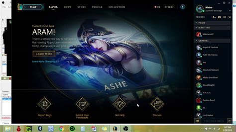 League Of Legends Ph Alpha Client Preview Sort Of Youtube
