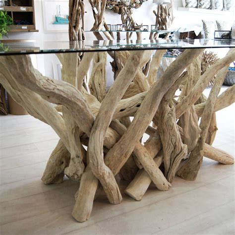 Rectangular Driftwood Dining Table Driftwood Dining Table Driftwood