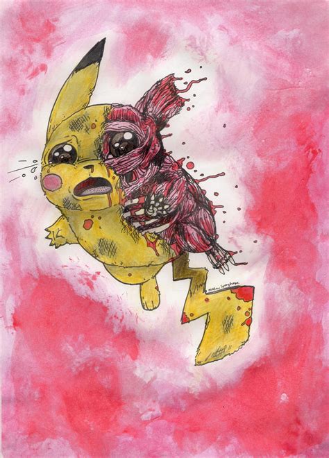 Skinned Pikachu By Springy Thing On Deviantart
