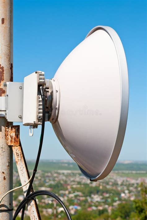 Antenna Cellular Base Station Stock Image Image Of Technology Tower