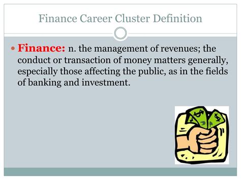 Ppt Career Cluster Report Finance Powerpoint Presentation Free