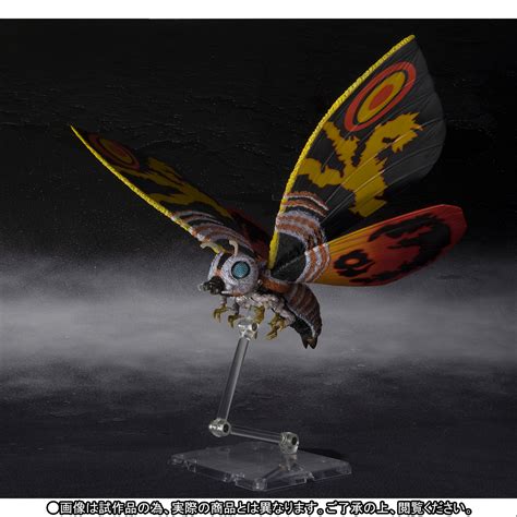 Sh Monsterarts Mothra Special Color Version With Mothra Larvae The
