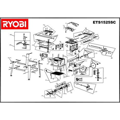 Buy A Ryobi Ets1525sc Spare Part Or Replacement Part For Your Saws And