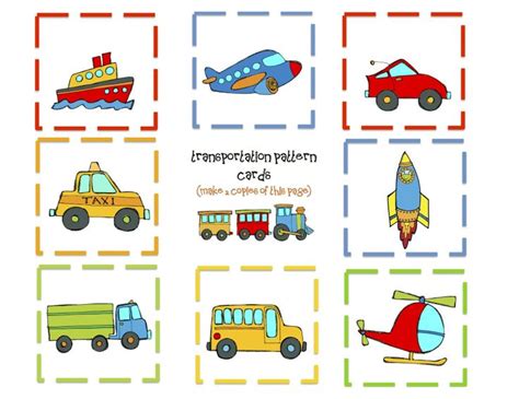Transportation craft ideas for preschoolers did the last craft with my kiddos before sending them off to their printable games, preschool packs, bible printables, organization and planning printables. 25 best Things that Go images on Pinterest | Preschool ...