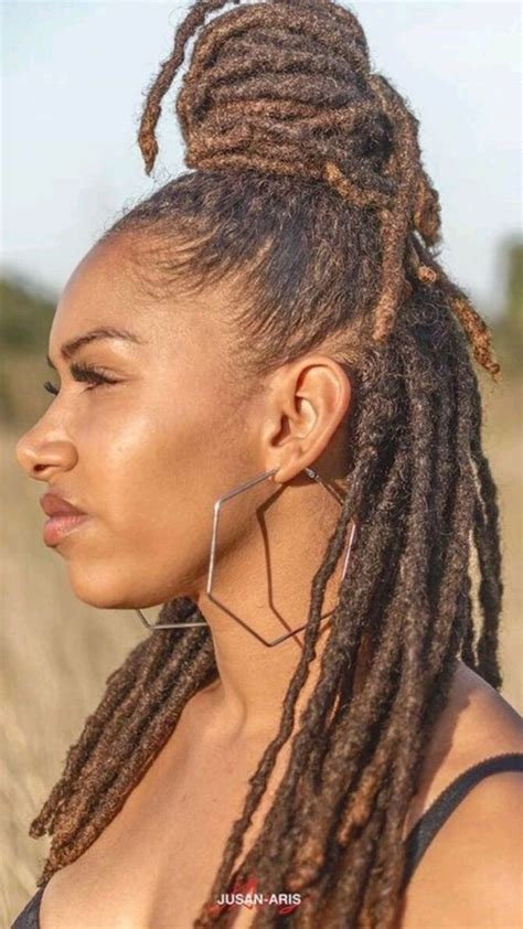 Pin By Sofija On Hair In Locs Hairstyles Natural Hair Styles