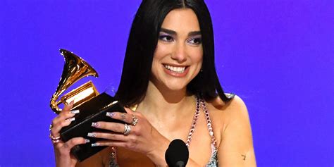 She bent and snapped and gave us some counts in between multiple costume changes. Dua Lipa Wins Best Pop Vocal Album at 2021 Grammys ...