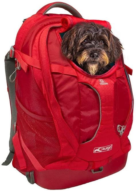 Deago Dog Cat Carrier Backpack Frontpack Carrier Travel Bag Legs Out
