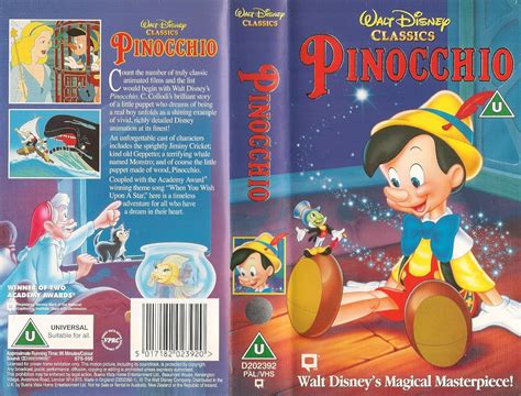 Pinocchio And The Golden Key Vhs Uk Video