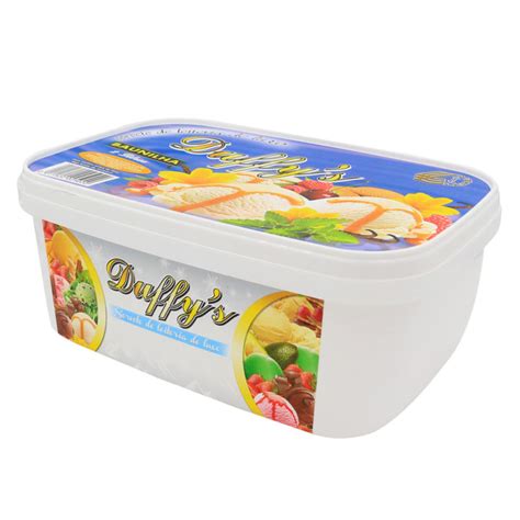 2000ml Plastic Ice Cream Packaging Honokage Honokage