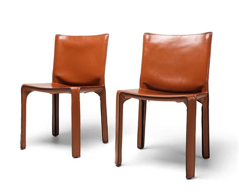 Mario Bellini's CAB Chair in Cognac Leather for Cassina ...