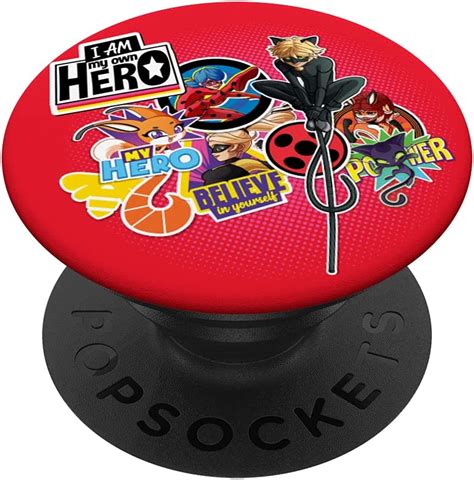 Miraculous Collection Ladybug And All Heroez Popsockets