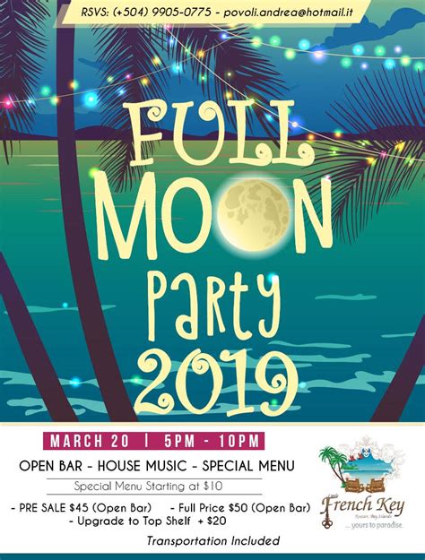 Full Moon Party — Little French Key