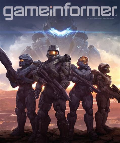 July Cover Revealed Halo 5 Guardians Game Informer