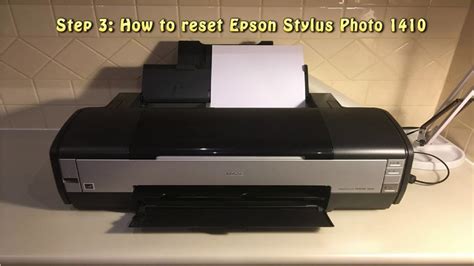 Reset Epson Stylus Photo 1410 Waste Ink Pad Counter Youtube