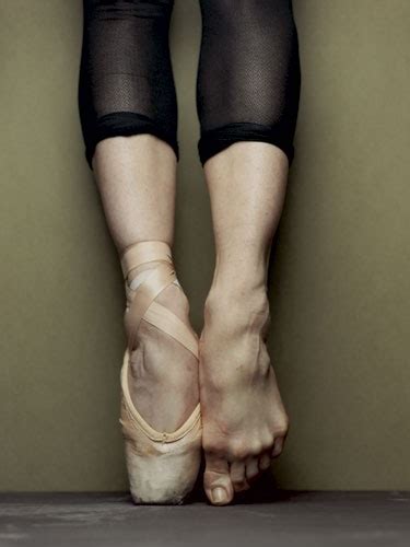 Feet En Pointe Ballerina Füße Ballett Tänzer Füße