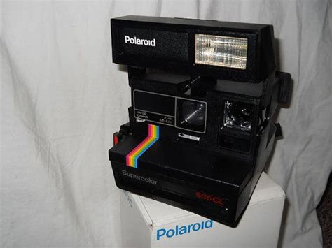 Free Us Shipping Vintage Polaroid Supercolor 635cl 600 Film Etsy
