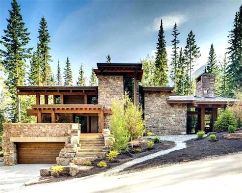Mountain House Plans On A Slope Chillo Home Design