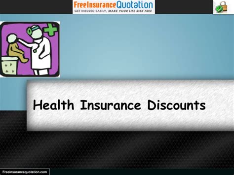 Ppt Health Insurance Discounts Powerpoint Presentation Free Download