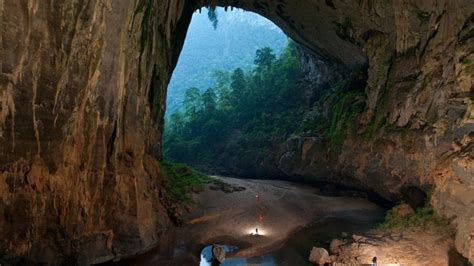 Son Doong Cave Nature Landscapes Caves Trees Forest