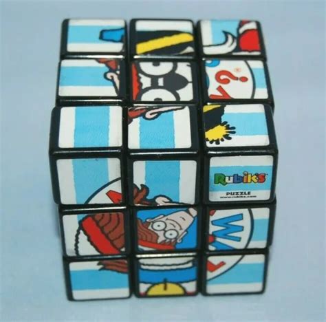 Wheres Wally 3x3 Rubiks Cube Puzzle 498 Picclick