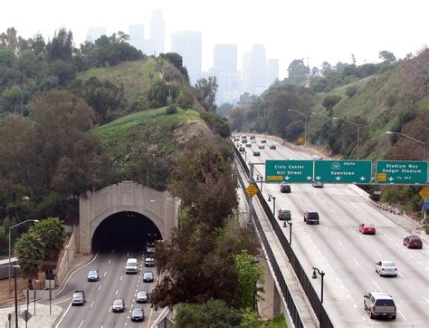 Los Angeles Historic Figueroa Street Tunnel Photograph By Jan Cipolla