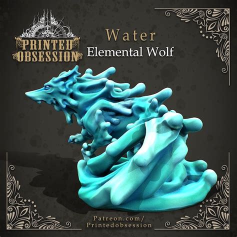 Elemental Water Wolf