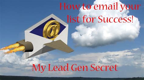 Emailing Your Leads - My Lead Gen Secret - Easy Money - YouTube