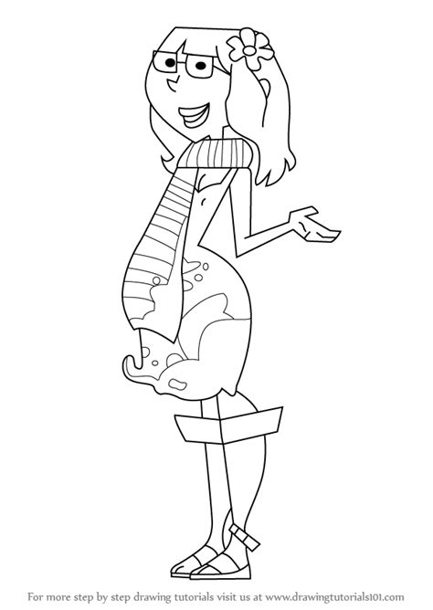 Learn How To Draw Alana From Total Drama Island Total