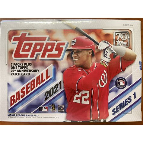 2021 Topps Series 1 Baseball Blaster Box