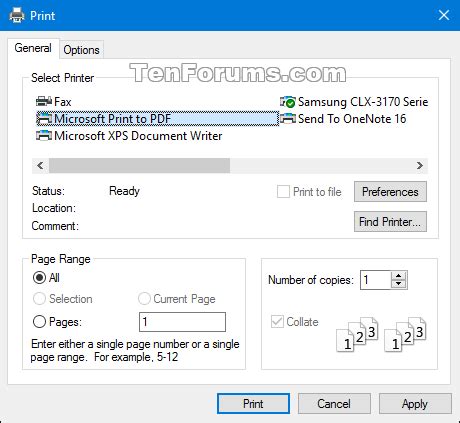 Reinstall microsoft print to pdf drivers. Print to PDF in Windows 10 | Tutorials