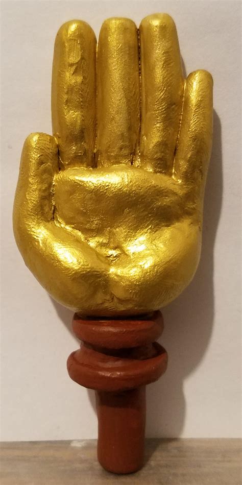 Hand of Midas sculpture by ZeroConfidence on DeviantArt