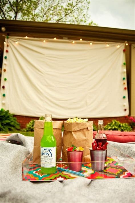 Thank you for supporting the brands that allow the styled fox to operate full time! DIY Movie Night! Hang up a sheet in the chapter or on an outside wall and use a projector to ...
