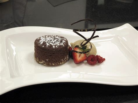 The thin and soft chocolate cake layer is topped with a super creamy chocolate mousse and soft chocolate ganache. Chocolate cake, honey icecream | Dessert recipes, Desserts ...