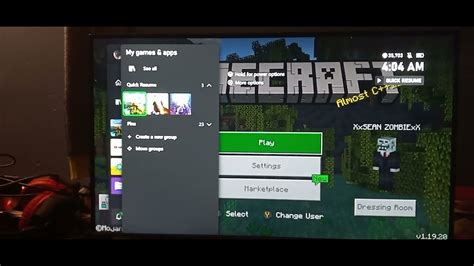 Minecraft Bedrock Edition Xbox Series S Quick Resume Youtube