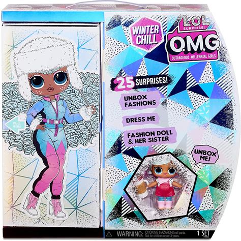 Lol Lol Surprise Omg Winter Chill Icy Gurl Fashion Doll And Brrr B