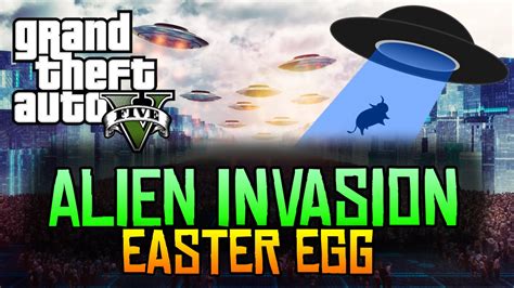 Gta 5 Easter Eggs Secret Alien Invasion Easter Egg In Gta 5