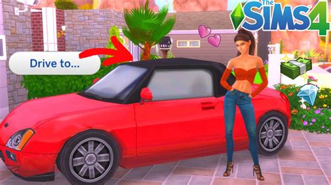 Sims 4 Functional Cars And Airport Travel 😱 Realistic Mod The Sims 4
