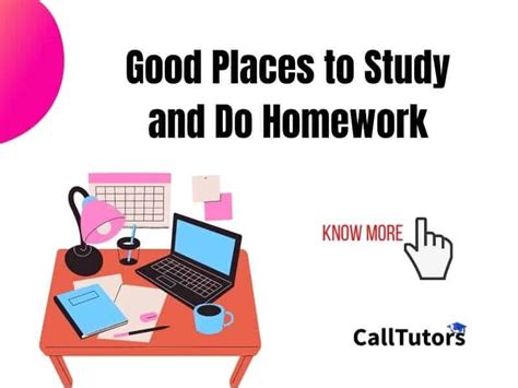Best 15 Places To Do Homework And Study Near Your Home