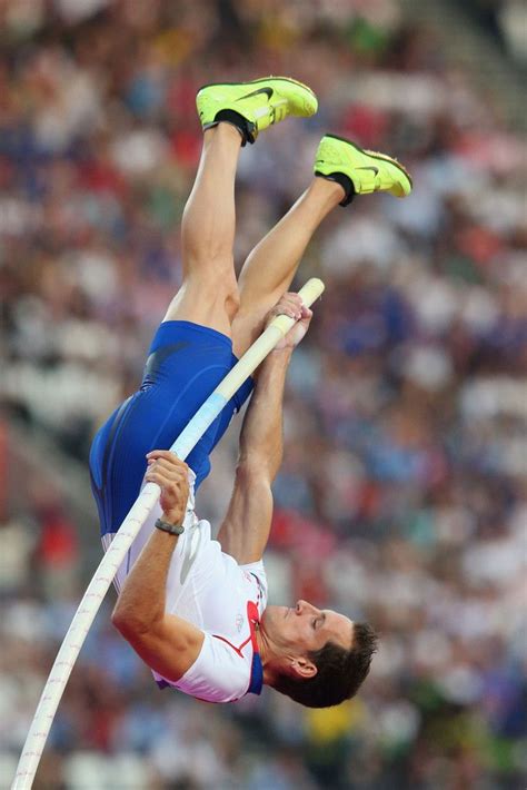 Nageotte's vault was a record at the u.s. Renaud Lavillenie Photos Photos: Olympics Day 14 ...