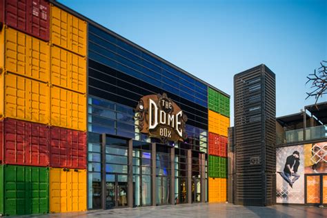 What kind of furniture does dome modern make? Sneak Peek: The Dome Box 360-degree cinema at Boxpark ...