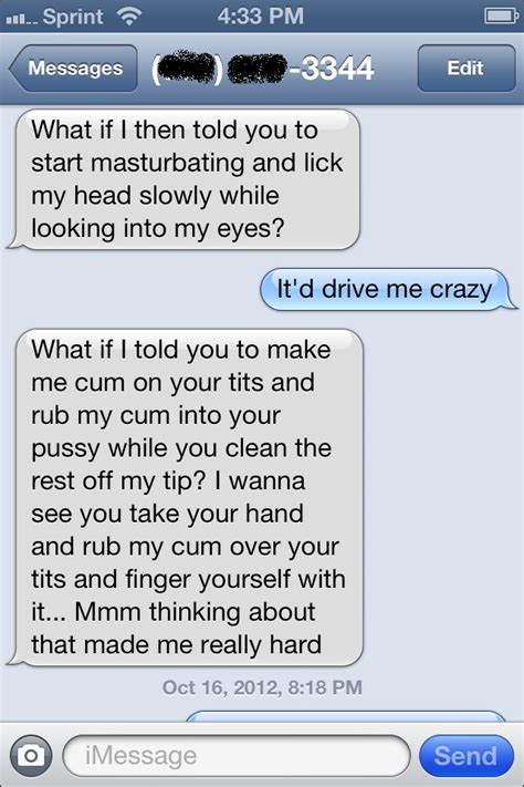 Screen Shot Of Some Dirty Messages Sexting Sexting Pinterest Screens And Messages