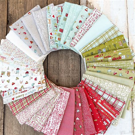 Snowkissed Fat Quarter Bundle By Sweetwater For Moda Fabrics
