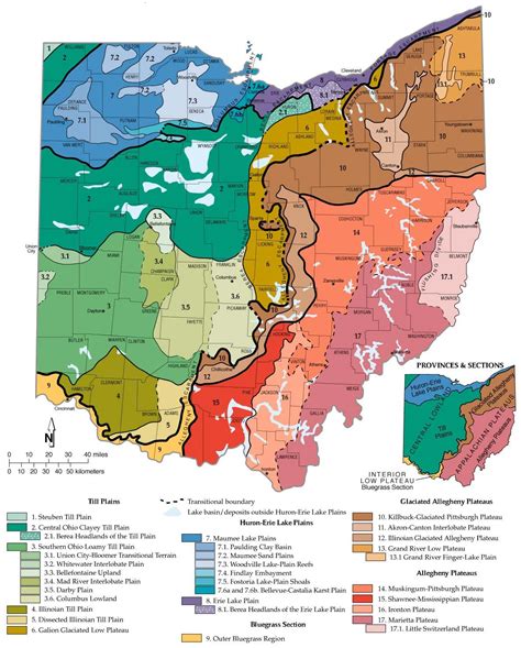 Physiographic Regions Of Ohio Nearby Nature Great